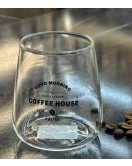 Cклянка з жароміцного скла Good Morning Coffee House прозора 300 мл (арт. H-123)