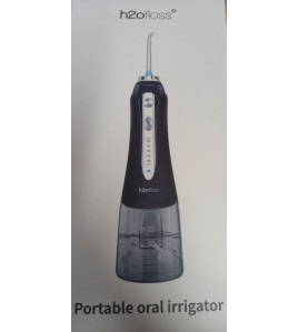 Портативний іригатор для ротової порожнини H2ofloss HF-9P Black