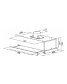 Витяжка PYRAMIDA TLX2-60 IX