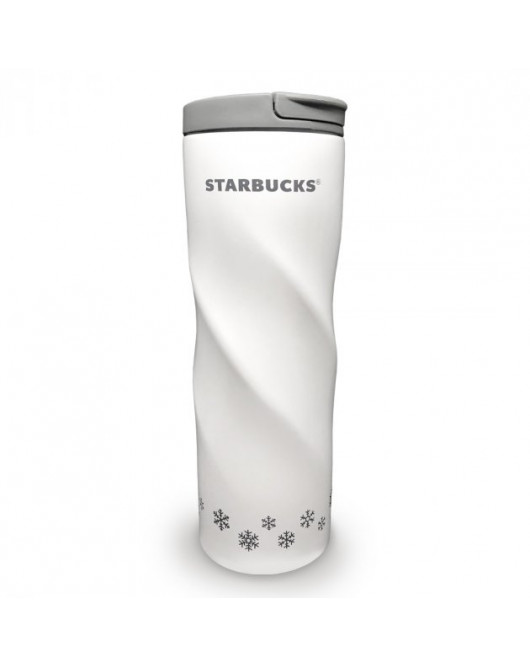 Термокухоль з логотипом Starbucks фігурний 500мл Білий (H-505)