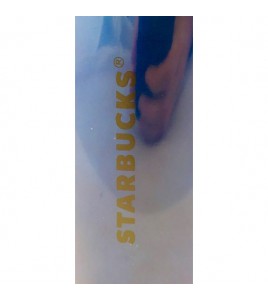 Термокухоль з логотипом Starbucks 500 мл blue black (EL-504)