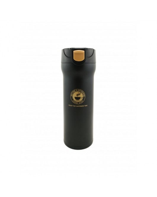 Термокухоль "Premium" 450мл колір - Black and Gold (Н-257)