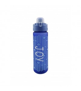 Пляшка з харчового пластику "JOY" синя 600мл (1312)