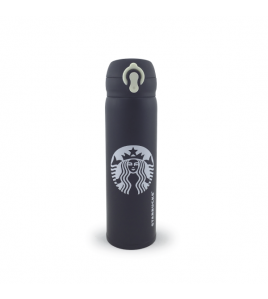 Термокухоль з логотипом Starbucks 500мл Чорний (Н-600)