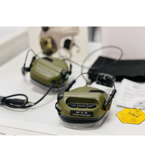 Навушники активні для стрільби тактичні Earmor M32H ORIGINAL Олива 