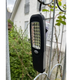 Лампа на батарейках LED-24 світлодіода з петлею для підвішування