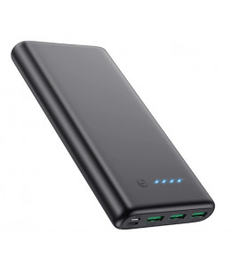 УМБ QTshine Power Bank 26800 мАг - портативний зарядний пристрій великої ємності зі швидкою зарядкою