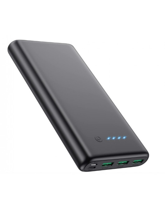 УМБ QTshine Power Bank 26800 мАг - портативний зарядний пристрій великої ємності зі швидкою зарядкою